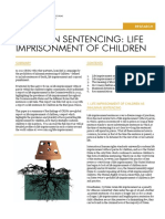 Inhuman Sentencing: Life Imprisonment of Children