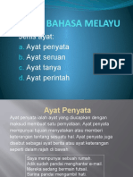 Ayat Bahasa Melayu
