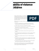 Preventability of Violence Against Children