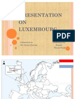 Resentation ON Luxembourg