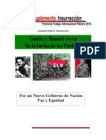 Homenaje a Camilo Torres y Manuel Pérez, líderes de la lucha revolucionaria colombiana