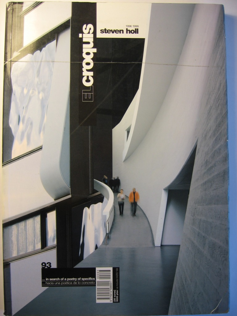 アート・デザイン・音楽 El Croquis 93 Steven Holl 1996-1999 El Croquis N 93 Steven Hollpdf PDF | PDF