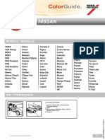 NISSAN Color Guide PDF