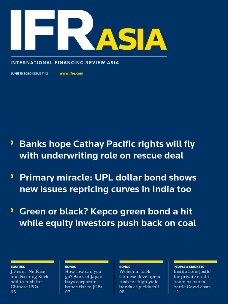 Ifr Asia Pdf Bonds Finance Stocks