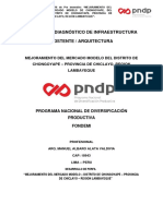 INFORME DE DIAGNOSTICO INFRAESTRUCTURA-ARQUITECTURA - MEJORAMIENTO MERCADO DE CHONGOYAPE.pdf
