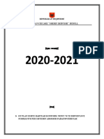 Plani I Mesuesit 2020-21