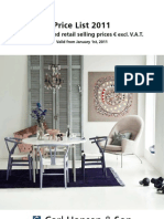 Price List 2011: Recommended Retail Selling Prices Excl. V.A.T