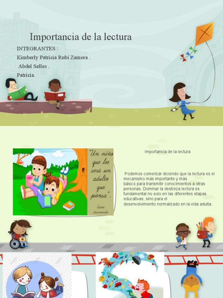 Importancia de la lectura en educación | PDF | Palabra | Ciencia cognitiva
