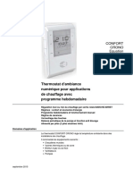 CONFORT CRONO thermostat manuel (FR) - 01