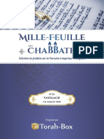34 Mille Feuille Du Chabbath - Vayigach 5780 PDF