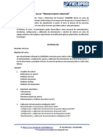 Curso 'Mantenimiento Industrial PDF
