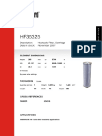 Description: Hydraulic Filter, Cartridge Date in Stock: November 2007