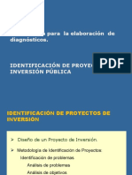 3.3 Marco Logico - Formualción de Problemas Objetovos Diagnostico