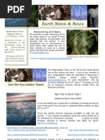 Earth Notes and News 2008 - Gulf Coast Synod