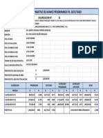 Cuadro Comparativo de Avance Programado vs. Ejecutado: 01 Valorizacion Nº