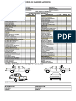 Checklist Camioneta