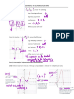 1.04 Characteristics of Polynomial Functions (FILLED In) PDF