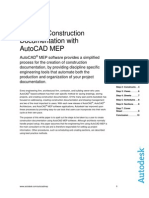 Creating Construction Documentation With Autocad Mep