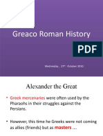 Greaco Roman History
