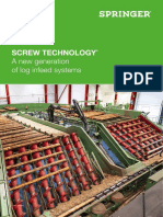 Screw Technology: A New Generation of Log Infeed Systems