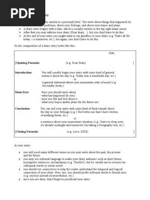 How to write a diary entry .pdf