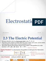 Electrostatics II: Dr. Farah Aziz PHY-2201