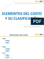 TEMA 2. Elementos del costo