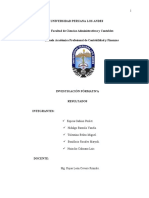 Investigación Formativa. Resultados