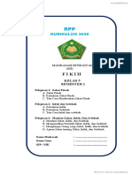 RPP Fikih Satu Halaman Kelas 5 Semester 1 - KMA 183 - 2019 (WWW - Hanapibani.com) - 1