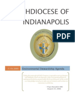 Environmental Stewardship Agenda - Archdiocese of Indianapolis
