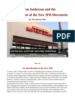 Steven Anderson and the Establishment of the New IFB Movement by The Reason Files