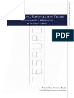 TFM. Propuesta de Una Estructura de Un Tesauro de Conservación y Restauración de Bienes Culturale PDF