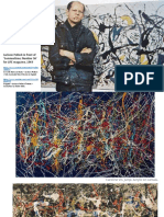 Jackson Pollock in Front of Summertime: Number 9A' For LIFE Magazine, 1949