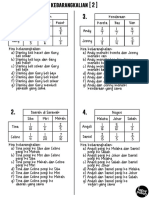 (Worksheet) Kebarangkalian 2