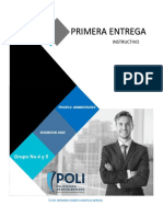 PE-II-2019-Instrucciones Primera Entrega proyecto-PFgrupo No 19 PDF