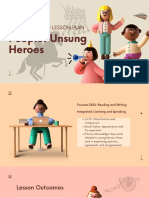 Form 5 English Lesson Plan: People: Unsung Heroes