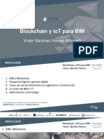 BIMon2020 - 10 - Blockchain y IOT para BIM - Víctor Sánchez Hórreo - Minsait Indra PDF