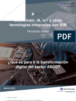 BIMon2020 - 12 - FIN Del BIM, IA y Tecnologías Integradas BIM - Fernando Valero - GT PDF