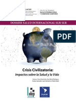 Crisis Civilizatoria: Impactos Sobre La Salud y La Vida.