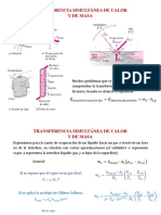 Transferencia Simultánea de Calor y de Masa