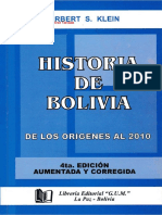 Historia de Bolivia Herbert Klein - Compressed PDF