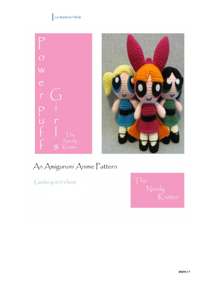 Chicas superpoderosas amigurumi sale