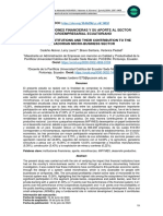 Las Instituciones Financieras y Su Aporte Al Secto