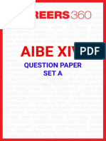 AIBE XIV Question Paper SET A PDF