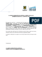 Certificado Bomberos y Sayco - Acinpro