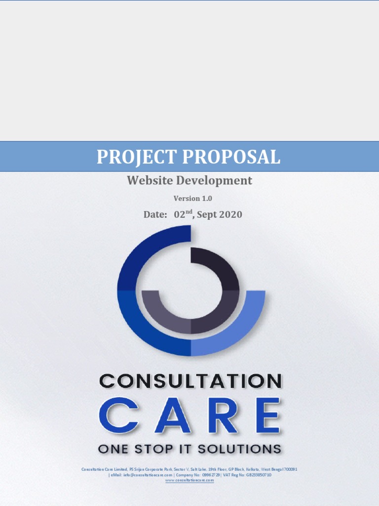 Website Development Project Proposal | PDF | Websites | Communication