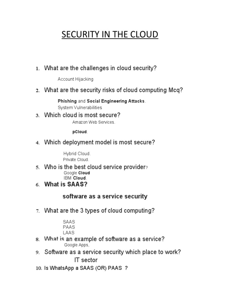 Cloud Security Insights for IT Pros | PDF | Cloud Computing | Load ...