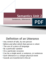 Semantics Unit 2 Part 1