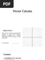 Vector Calculus