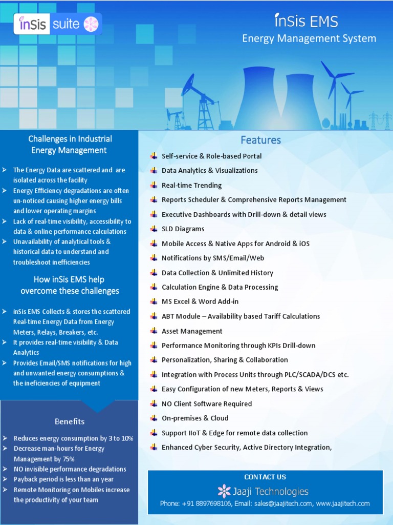 Comprehensive EMS for Energy Efficiency | PDF | Mobile App ...